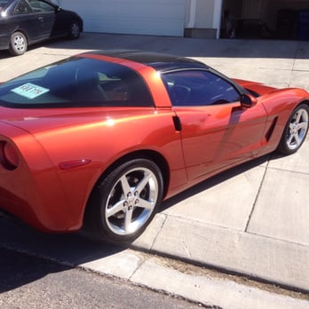 Dave's Glass & Tint - 2005 C6 Z51 Corvette tinted at Dave's Glass and Tint. Sweet!! - Windshield Installation & Repair Near Me - Pocatello, Idaho Dave's Glass & Tint - 2005 C6 Z51 Corvette tinted at Dave's Glass and Tint. Sweet!! - Windshield Installation & Repair Near Me - Pocatello, Idaho