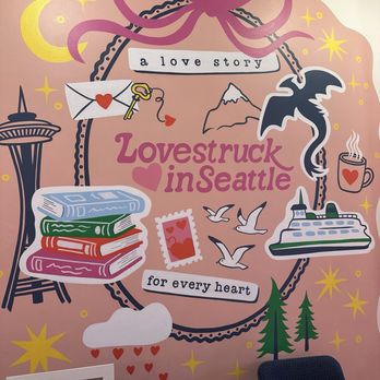 Lovestruck - Fun wall in the store - Bookstores Near Me - Seattle, Washington