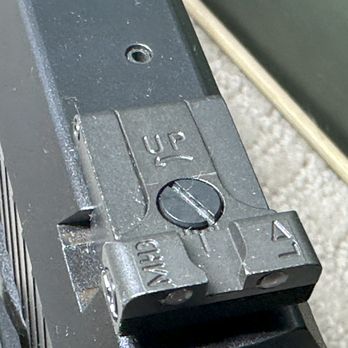 Lohman Gunsmith - Linear horizontal scratch on night sight that was provided BNIB - Machine Shops Near Me - Houston, Texas Lohman Gunsmith - Linear horizontal scratch on night sight that was provided BNIB - Machine Shops Near Me - Houston, Texas