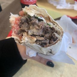 Beef Shawarma Wrap