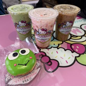 Hello Kitty Cafe - The drinks & donut - Themed Cafes Near Me - Las Vegas, Nevada