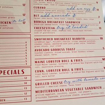 Steuben's Uptown - Menu - Diners Near Me - Denver, Colorado