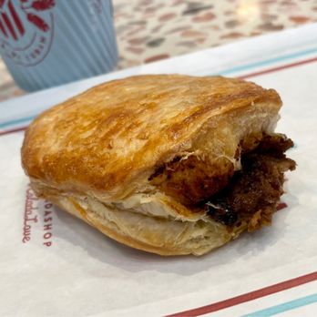 Colada Shop - Beef Picadillo (Pastelito) - warmed and delicious. Not too filling but enough to satisfy as a snack - Cocktail Bars Near Me - Fairfax, Virginia