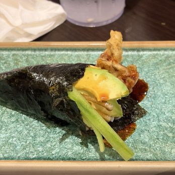Sushi Yama - Tempura soft shell spider crab hand roll - Sushi Bars Near Me - Orlando, Florida Sushi Yama - Tempura soft shell spider crab hand roll - Sushi Bars Near Me - Orlando, Florida
