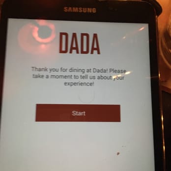 Dada - IPad Survey - New American Near Me - Delray Beach, Florida Dada - IPad Survey - New American Near Me - Delray Beach, Florida