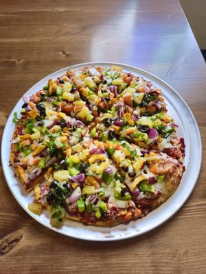 Mr Singh's Curry Pizza by null