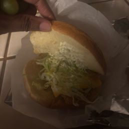 FISH FILLET BURGER FISH FILLET BURGER