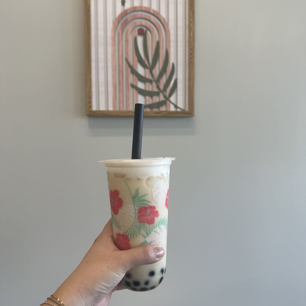 Tea Again - Jasmine milk tea with boba - Bubble Tea Near Me - Elk Grove, California Tea Again - Jasmine milk tea with boba - Bubble Tea Near Me - Elk Grove, California