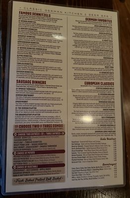 Menu photo 3 The Bavarian Lodge Lisle, IL Menu photo 3 The Bavarian Lodge Lisle, IL