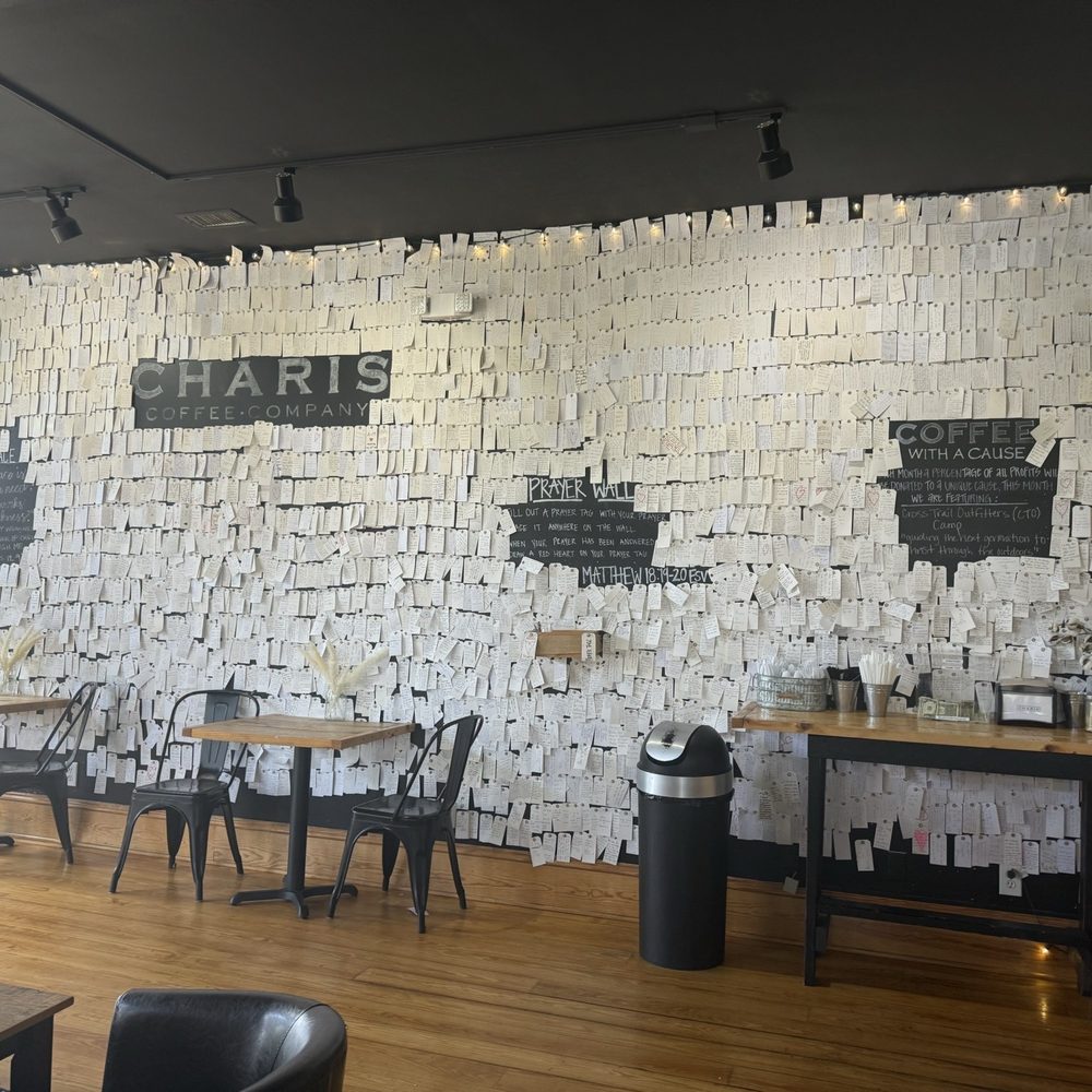 Charis Coffee - Prayer wall - Coffee & Tea Near Me - Manteo, North Carolina