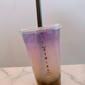 Rewind - Butterfly Rose Lemonade dairy free - Bubble Tea Near Me - Chandler, Arizona