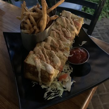 Down the Hatch Maui - Lobster and Crab Stuffed Grilled Cheese ($23) - Seafood Near Me - Lahaina, Hawaii