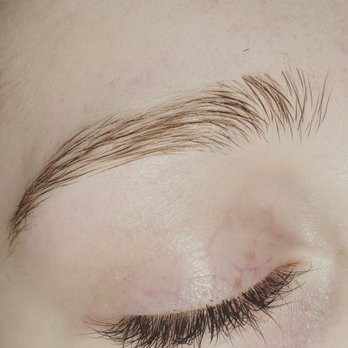 Liz Hall - Her first brow wax! - Estheticians Near Me - Phoenix, Arizona