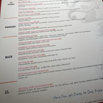 Joy by Seven Reasons - Menu - Latin American Near Me - Chevy Chase, Maryland Joy by Seven Reasons - Menu - Latin American Near Me - Chevy Chase, Maryland