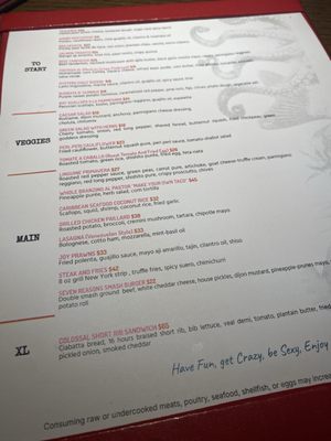 Menu photo 4 Joy by Seven Reasons Chevy Chase, MD Menu photo 4 Joy by Seven Reasons Chevy Chase, MD