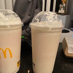McDonald's - The milkshakes I was given