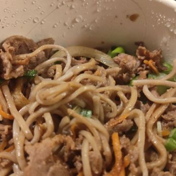 Temple Street Eatery - Bulgogi bowl with udon Noodles... And extra human hair - Asian Fusion Near Me - Pembroke Pines, Florida Temple Street Eatery - Bulgogi bowl with udon Noodles... And extra human hair - Asian Fusion Near Me - Pembroke Pines, Florida