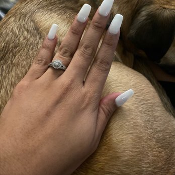 Sassy Nails From Home - White dip powder - Nail Technicians Near Me Sassy Nails From Home - White dip powder - Nail Technicians Near Me