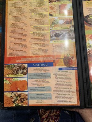 Menu photo 2 Los Braceros Mexican Cantina Powell, TN