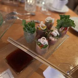 Treehouse Seaside Grill - Lobster Spring Roll
