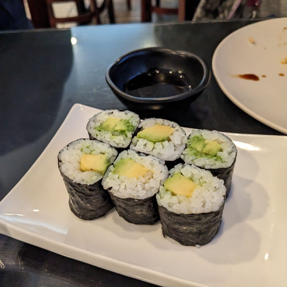 Bashamichi Sushi and Bar - Avocado Maki - Japanese Near Me - Millbrae, California