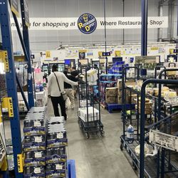 Restaurant Depot - Lol , joke 2 people checking for receipts and one cashier