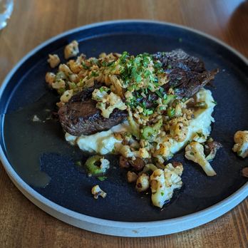 The Bison Restaurant - Bison short rib - Canadian (New) Near Me - Banff, Alberta The Bison Restaurant - Bison short rib - Canadian (New) Near Me - Banff, Alberta