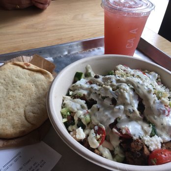 CAVA - Lunch is served... Bowls come with complimentary small pita bread. - Mediterranean Near Me - Bridgewater, New Jersey