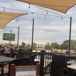 a view of the patio