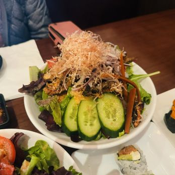 EAT'S SUSHI - SALMON SKIN SALAD - Sushi Bars Near Me - Costa Mesa, California