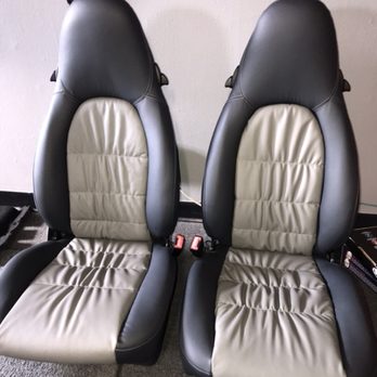 Michael Angelo's Auto Trim - After picture, all of our seats are individually hand made. We don't believe in pre made seat kits here at Michael Angelo's! - Auto Upholstery Near Me - Houston, Texas Michael Angelo's Auto Trim - After picture, all of our seats are individually hand made. We don't believe in pre made seat kits here at Michael Angelo's! - Auto Upholstery Near Me - Houston, Texas