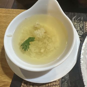 TupTim Thai - Chicken rice soup. - Thai Near Me - Brunswick, Georgia