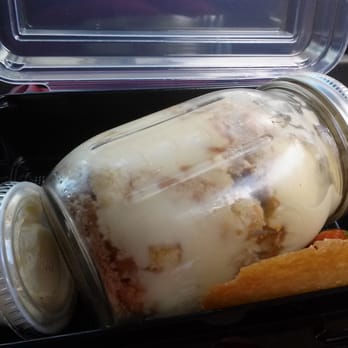 Pappadeaux Seafood Kitchen - Banana pudding in mason jar to go. - Cajun/Creole Near Me - Norcross, Georgia Pappadeaux Seafood Kitchen - Banana pudding in mason jar to go. - Cajun/Creole Near Me - Norcross, Georgia