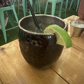 Happy Camper - Mule - vodka, lime, orange bitters & ginger beer - Pizza Near Me - Las Vegas, Nevada