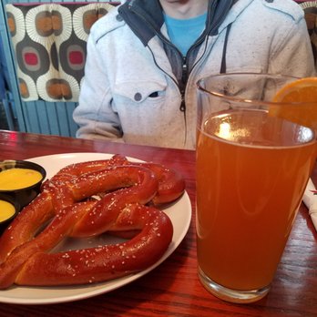 Panini's Bar and Grill - Bavarian pretzels and hot queso - New American Near Me - Stow, Ohio Panini's Bar and Grill - Bavarian pretzels and hot queso - New American Near Me - Stow, Ohio