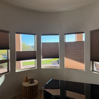 Blind and Shutter Spot - Norman Shade with top/bottom adjustment - Shades & Blinds Near Me - Mesa, Arizona