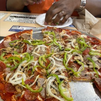 Rubino's Pizza - The works - Pizza Near Me - Columbus, Ohio