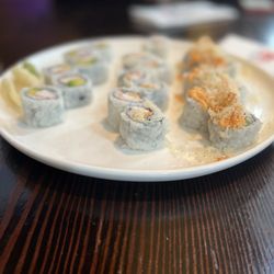 Kabuto - stopped by for california roll , shrimp roll & baltimore roll . baltimore roll was my fav