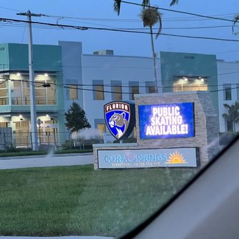 Panthers IceDen - the outside of a sports complex - Sports Bars Near Me - Coral Springs, Florida Panthers IceDen - the outside of a sports complex - Sports Bars Near Me - Coral Springs, Florida