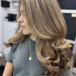 Color and blow dry