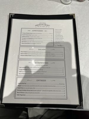 Menu photo 1 French Crust Cafe and Bistro Cincinnati, OH Menu photo 1 French Crust Cafe and Bistro Cincinnati, OH