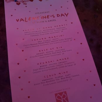 Plow & Angel - Valentines menu - American Near Me - Santa Barbara, California Plow & Angel - Valentines menu - American Near Me - Santa Barbara, California