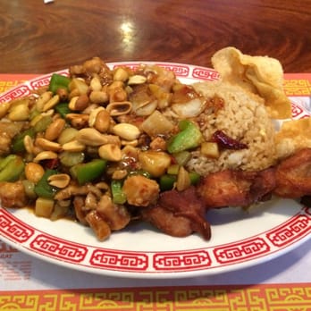 Yummi House - Lunch portion of fried rice and Kung Pao chicken. - Chinese Near Me - Albuquerque, New Mexico Yummi House - Lunch portion of fried rice and Kung Pao chicken. - Chinese Near Me - Albuquerque, New Mexico