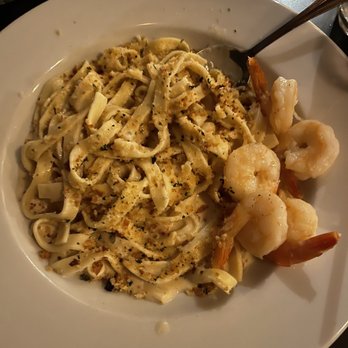 Ottava Via - Shrimp Alfredo with extra bread crumbs - Pizza Near Me - Detroit, Michigan Ottava Via - Shrimp Alfredo with extra bread crumbs - Pizza Near Me - Detroit, Michigan