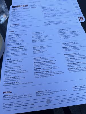 Menu photo 7 Boqueria Dupont Washington, DC, DC