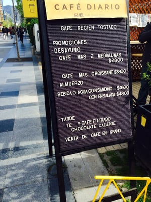 Menu photo 4 Café Diario Las Condes, RM