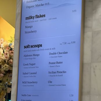 Milky Flakes - Menu - Ice Cream & Frozen Yogurt Near Me - Walnut Creek, California Milky Flakes - Menu - Ice Cream & Frozen Yogurt Near Me - Walnut Creek, California