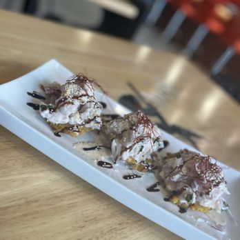 Inari Sushi Fusion - Tostones Trio - Sushi Bars Near Me - Miami, Florida Inari Sushi Fusion - Tostones Trio - Sushi Bars Near Me - Miami, Florida