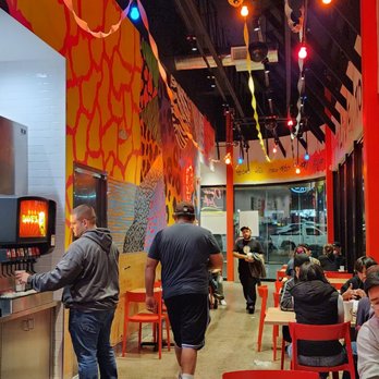 Dave's Hot Chicken - Inside of restaurant - Chicken Shop Near Me - Escondido, California Dave's Hot Chicken - Inside of restaurant - Chicken Shop Near Me - Escondido, California
