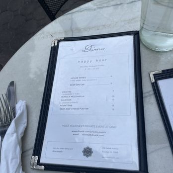 Dino - Happy hour menu - Italian Near Me - Brooklyn, New York